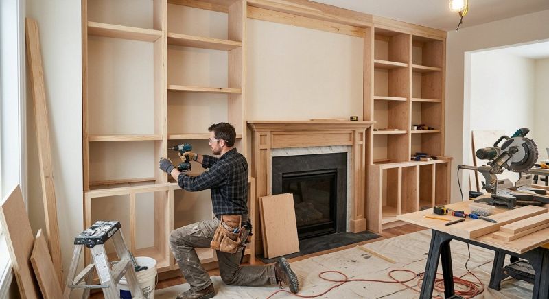 Built In Furniture Construction in Winston Salem, NC