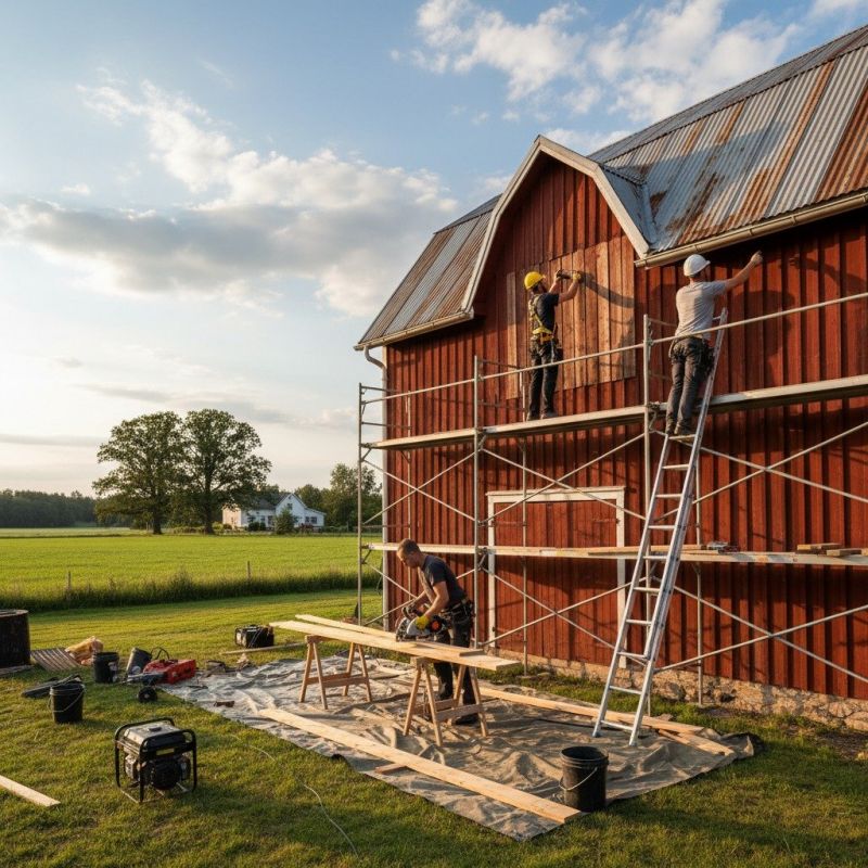 Barn Siding Repair in Kansas City, KS