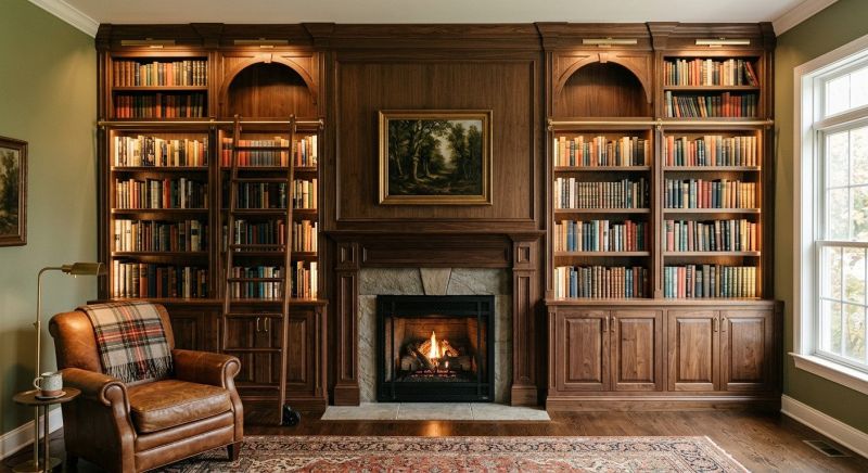 Bookshelves Installation in Alexandria, VA