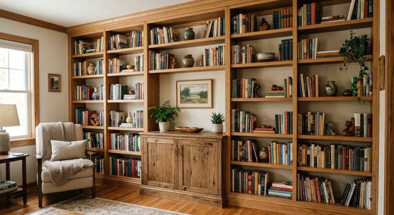 Bookshelves Installation in Greensboro, NC