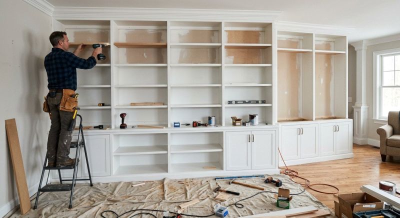 Built In Furniture Construction in Fairfax, VA