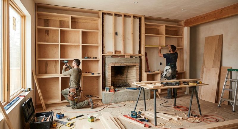Built In Furniture Construction in Annapolis, MD