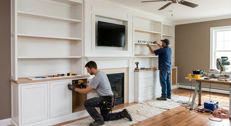 Built In Tv Cabinetry in Annapolis, MD