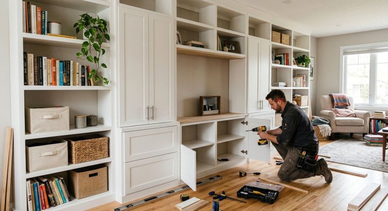 Builtin Cabinets Installation in Greensboro, NC