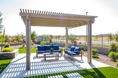 Curved Pergola Installation in Kansas City, KS