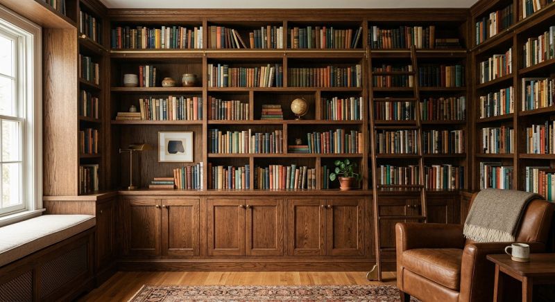 Custom Bookshelves Service in Frederick, MD