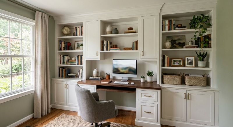 Custom Desk Installation in Greensboro, NC