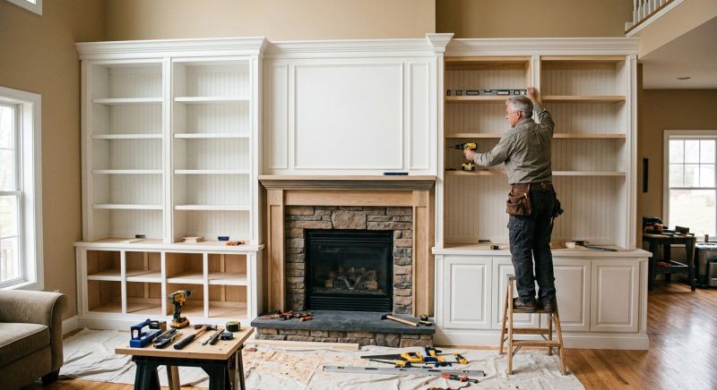 Fireplace Built Ins Installation in Raleigh, NC