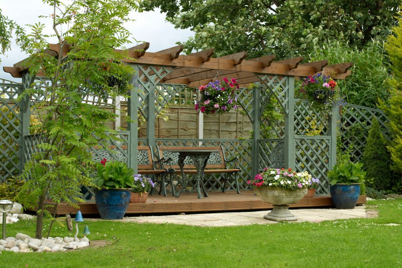 Privacy Arbor Installation in Kansas City, KS