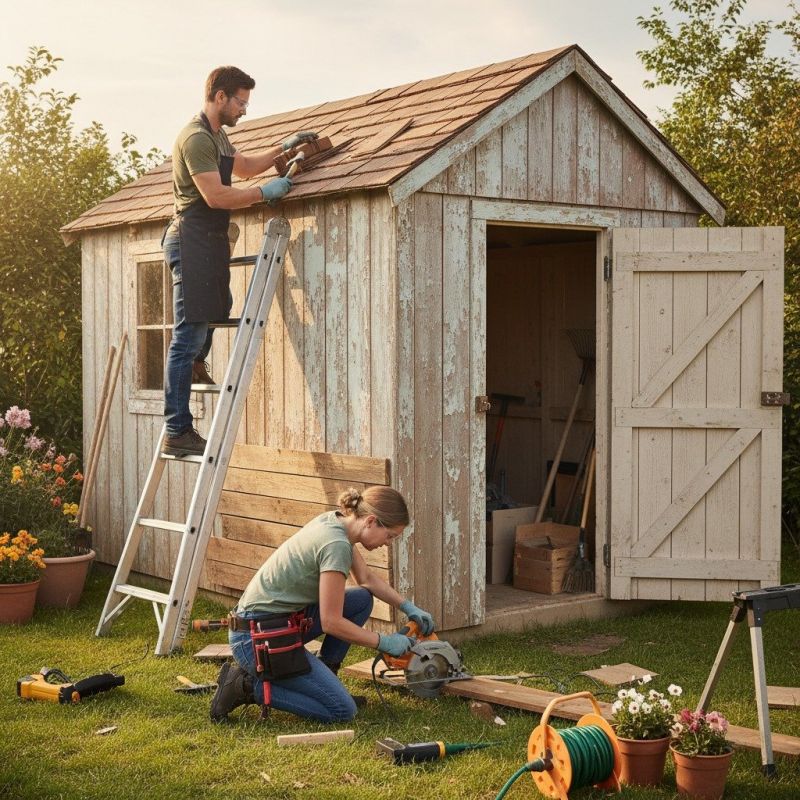 Storage Shed Repair in Alpharetta, GA