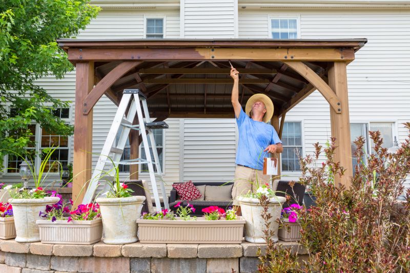 Wood Pergola Installation in Kansas City, KS